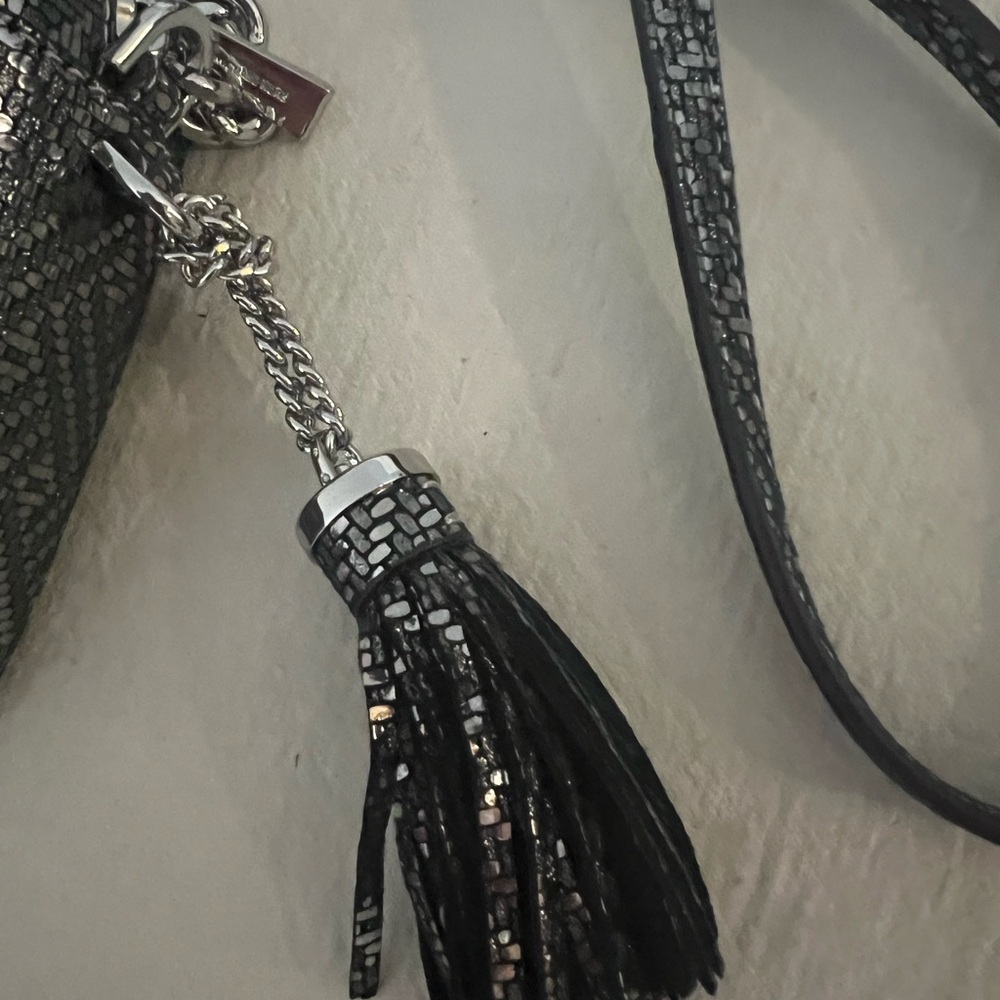 Michael Kors NWOT Metallic Silver Purse - Picture 6 of 7